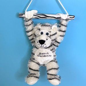 Vintage Goffa Made For Busch Gardens White Tiger 10" Plush Stuffed Animal‎ Toy